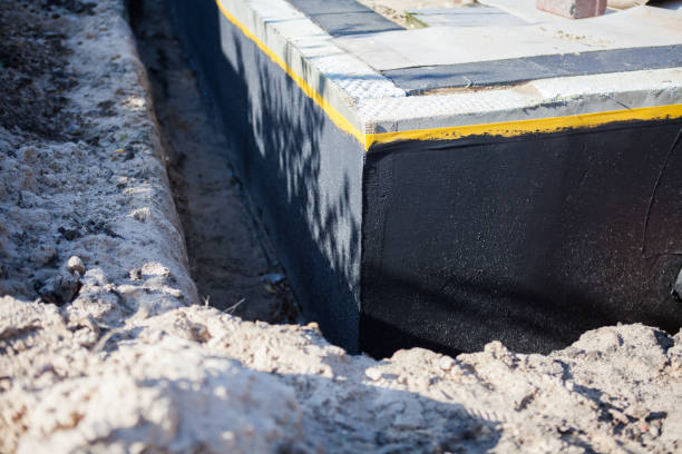 Residential Vapor Barrier Installation installation at a Oakland, MD home by SJ Waterproofing Pros
